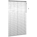 vidaXL Žalúzia Čierna 160 x 250 cm 35 mm Masívne Paulownia drevo – Obrázok 3