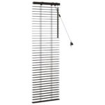 vidaXL Žalúzia Tmavohnedá 45 x 130 cm 35 mm Masívne Paulownia drevo – Obrázok 3