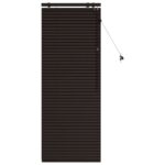 vidaXL Žalúzia Tmavohnedá 60 x 160 cm 35 mm Masívne Paulownia drevo – Obrázok 2