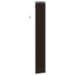 vidaXL Žalúzia Tmavohnedá 45 x 250 cm 35 mm Masívne Paulownia drevo – Obrázok 4