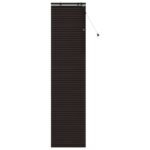 vidaXL Žalúzia Tmavohnedá 55 x 250 cm 35 mm Masívne Paulownia drevo – Obrázok 2