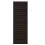 vidaXL Žalúzia Tmavohnedá 70 x 250 cm 35 mm Masívne Paulownia drevo – Obrázok 2