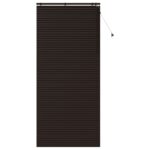 vidaXL Žalúzia Tmavohnedá 100 x 250 cm 35 mm Masívne Paulownia drevo – Obrázok 2