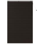 vidaXL Žalúzia Tmavohnedá 145 x 250 cm 35 mm Masívne Paulownia drevo – Obrázok 2