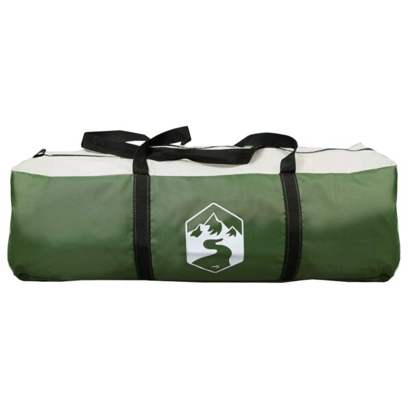 vidaXL Tunelový stan Zelená 361 x 235 x 147 cm – Obrázok 7
