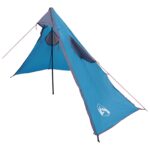 vidaXL 2-v-1 dažďový plášť s kapucňou Modrá 262 x 126 x 130 cm – Obrázok 5