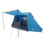 vidaXL Tunelový stan Modrá 475 x 220 x 192 cm – Obrázok 2