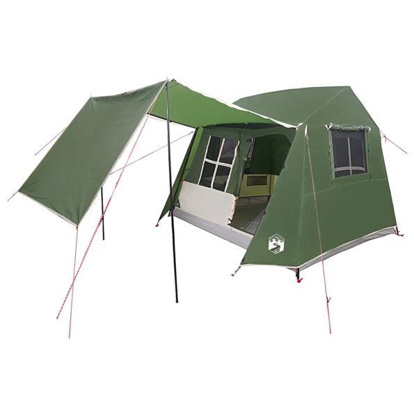 vidaXL Tunelový stan Zelená 275 x 240 x 200 cm – Obrázok 2