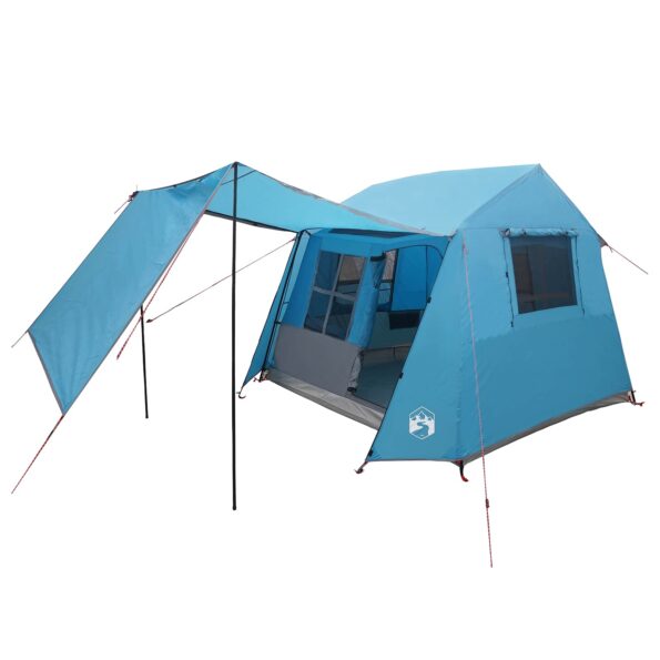 vidaXL Tunelový stan Modrá 275 x 240 x 200 cm – Obrázok 2
