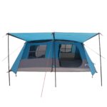 vidaXL Tunelový stan Modrá 400 x 278 x 182 cm – Obrázok 4