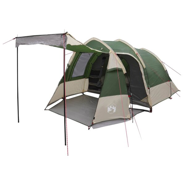 vidaXL Tunelový stan Zelená 390 x 215 x 152 cm – Obrázok 2