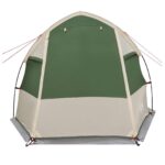 vidaXL Tunelový stan Zelená 390 x 215 x 152 cm – Obrázok 4