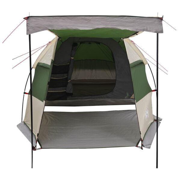 vidaXL Tunelový stan Zelená 390 x 215 x 152 cm – Obrázok 5