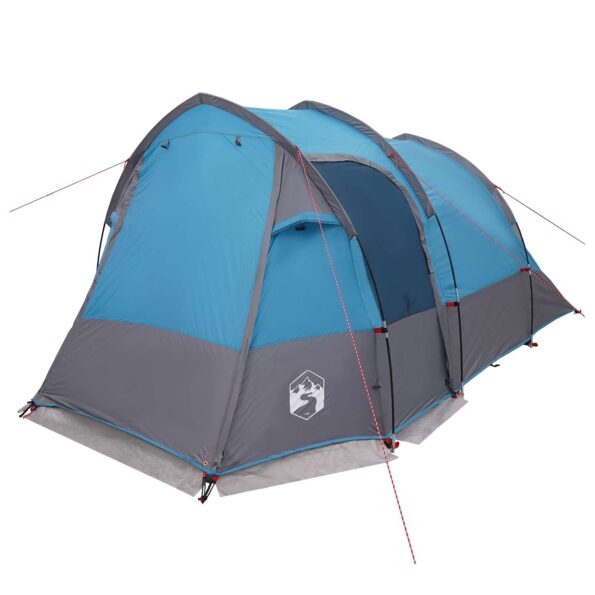 vidaXL Tunelový stan Modrá 390 x 215 x 152 cm – Obrázok 3