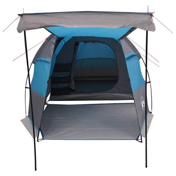 vidaXL Tunelový stan Modrá 390 x 215 x 152 cm – Obrázok 4