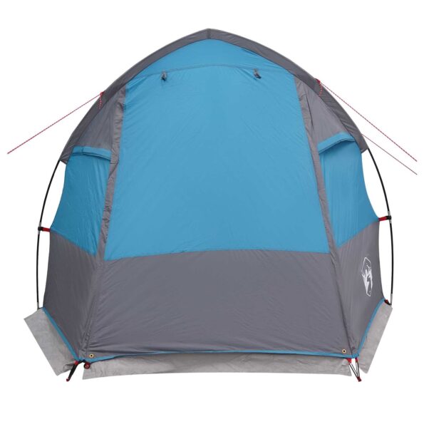 vidaXL Tunelový stan Modrá 390 x 215 x 152 cm – Obrázok 5