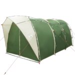 vidaXL Tunelový stan Zelená 382 x 262 x 214 cm – Obrázok 4