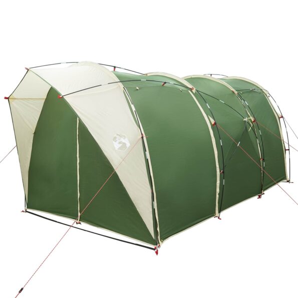 vidaXL Tunelový stan Zelená 382 x 262 x 214 cm – Obrázok 4