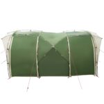 vidaXL Tunelový stan Zelená 382 x 262 x 214 cm – Obrázok 7