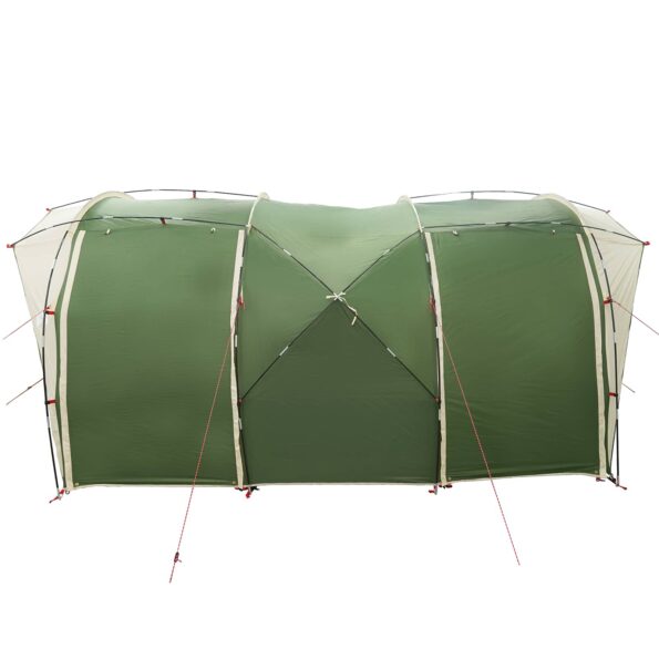 vidaXL Tunelový stan Zelená 382 x 262 x 214 cm – Obrázok 7