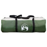 vidaXL Tunelový stan Zelená 382 x 262 x 214 cm – Obrázok 8