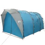 vidaXL Tunelový stan Modrá 382 x 262 x 214 cm – Obrázok 4