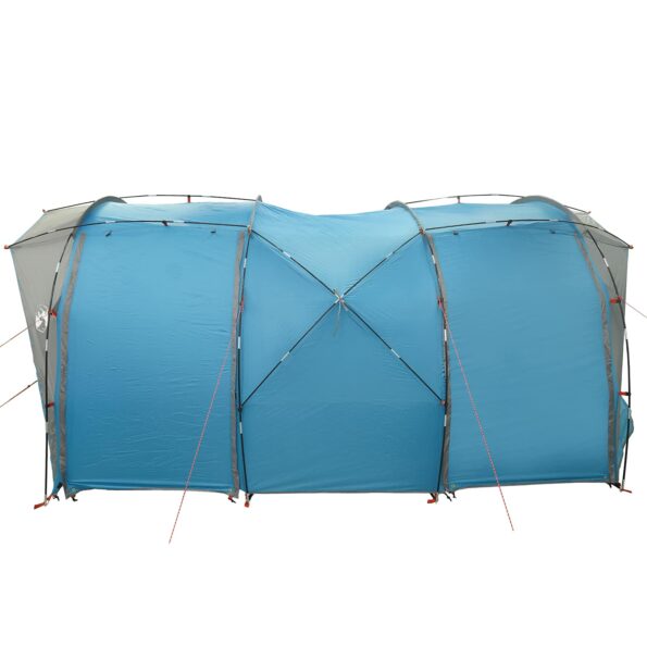 vidaXL Tunelový stan Modrá 382 x 262 x 214 cm – Obrázok 7