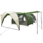 vidaXL Tunelový stan Zelená 562 x 265 x 216 cm – Obrázok 2