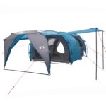 vidaXL Tunelový stan Modrá 562 x 265 x 216 cm – Obrázok 2