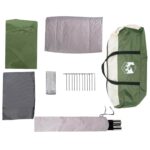 vidaXL Rodinný stan Zelená 533 x 312 x 230 cm – Obrázok 8