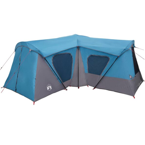 vidaXL Rodinný stan Modrá 610 x 610 x 210 cm – Obrázok 4