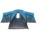 vidaXL Rodinný stan Modrá 610 x 610 x 210 cm – Obrázok 5