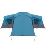 vidaXL Rodinný stan Modrá 610 x 610 x 210 cm – Obrázok 6