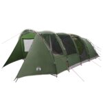vidaXL Tunelový stan Zelená 675 x 392 x 210 cm – Obrázok 2