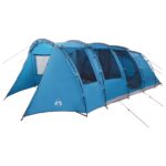 vidaXL Tunelový stan Modrá 675 x 392 x 210 cm – Obrázok 2