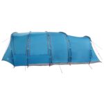 vidaXL Tunelový stan Modrá 675 x 392 x 210 cm – Obrázok 6