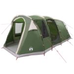 vidaXL Tunelový stan Zelená 505 x 330 x 204 cm – Obrázok 2