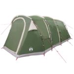 vidaXL Tunelový stan Zelená 505 x 330 x 204 cm – Obrázok 3