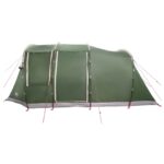 vidaXL Tunelový stan Zelená 505 x 330 x 204 cm – Obrázok 6
