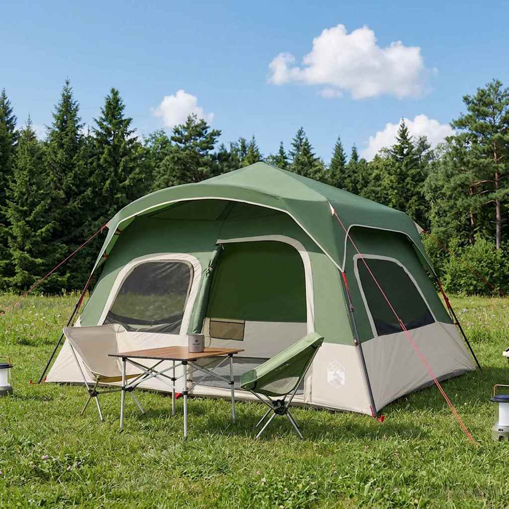 42017481_1.jpg vidaXL Okamžitý stan Zelená 340 x 280 x 190 cm – Obrázok 1