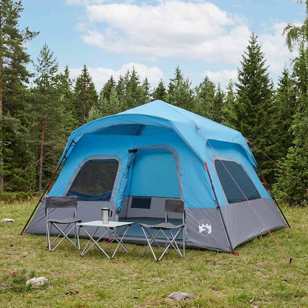 42017482_1.jpg vidaXL Okamžitý stan Modrá 340 x 280 x 190 cm – Obrázok 1