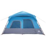 vidaXL Okamžitý stan Modrá 340 x 280 x 190 cm – Obrázok 5