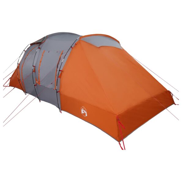 vidaXL Okamžitý stan Šedá a oranžová 524 x 232 x 192 cm – Obrázok 3