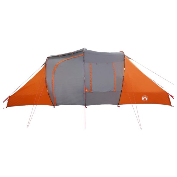 vidaXL Okamžitý stan Šedá a oranžová 524 x 232 x 192 cm – Obrázok 5