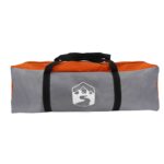 vidaXL Okamžitý stan Šedá a oranžová 524 x 232 x 192 cm – Obrázok 7
