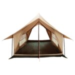 vidaXL Stan chata Krémová 340 x 246 x 210 cm Polybavlna – Obrázok 3