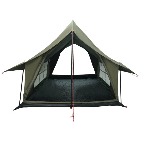 vidaXL Stan chata Armádna zelená 340 x 246 x 210 cm Polybavlna – Obrázok 4