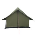 vidaXL Stan chata Armádna zelená 340 x 246 x 210 cm Polybavlna – Obrázok 6