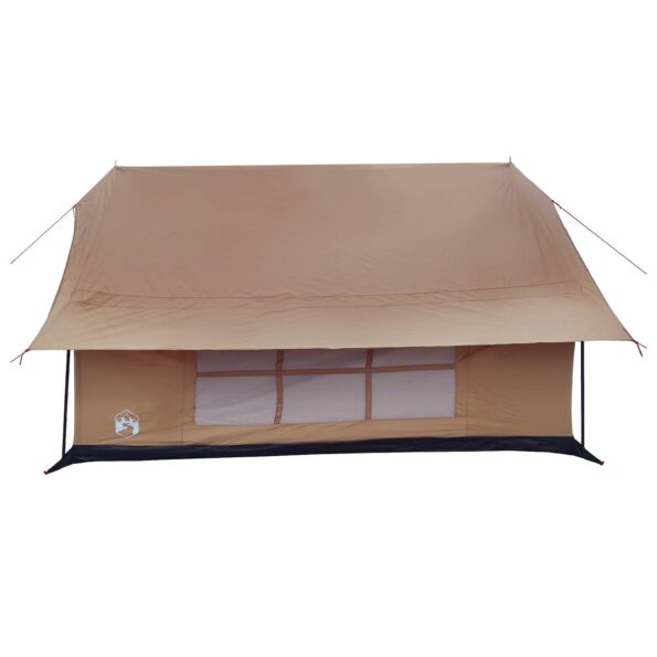 vidaXL Stan chata Hnedá 340 x 246 x 210 cm Polybavlna – Obrázok 5