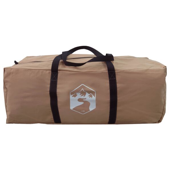 vidaXL Stan chata Hnedá 340 x 246 x 210 cm Polybavlna – Obrázok 7